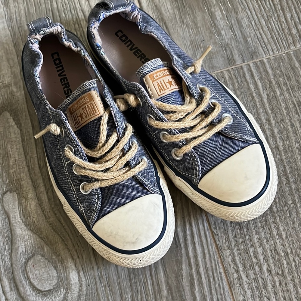 Denim converse size 4 size 36 women